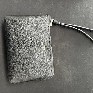 Coach Corner Zip Wristlet